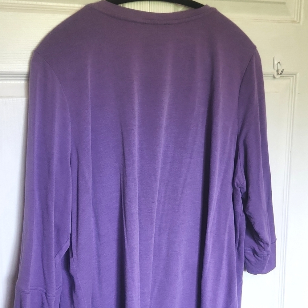 Pennington's Active Zone Plus Size 3/4 Sleeve Tshirt -  Size 2x - Picture 8 of 8
